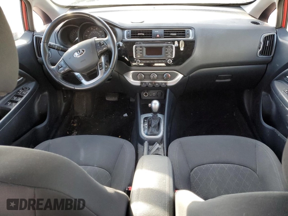 2017 Kia Rio EX with VIN KNADN4A36H6071809, listed as a Copart auction lot 42831535 with 0 mi miles and Non Repairable. Bid and sale history available at carsss.com. Image 8.
