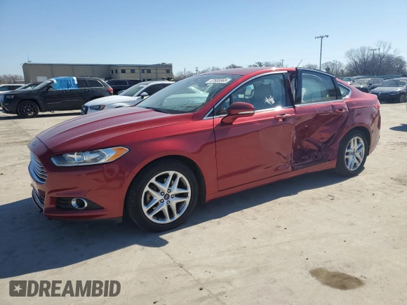 2015 Ford Fusion SE with VIN 1FA6P0HD5F5102036, listed as a Copart auction lot 47608965 with 75,014 mi miles and Salvage Title. Bid and sale history available at DreamBid. Image 1.
