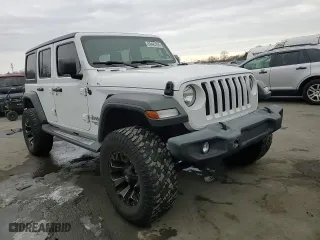 2018 Jeep Wrangler Unlimited Sport with VIN 1C4HJXDN9JW203594, listed as a Copart auction lot 88443235 with 94,688 mi miles and Salvage Title. Bid and sale history available at carsss.com. Image 12.