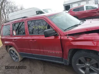 2014 Jeep Patriot Latitude with VIN 1C4NJPFA6ED856768, listed as a IAAI auction lot 41644104 with 133,287 mi miles and . Bid and sale history available at carsss.com. Image 13.