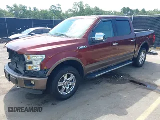 2015 Ford F-150 XLT with VIN 1FTEW1EF8FKD07243, listed as a IAAI auction lot 42649748 with 176,690 mi miles and . Bid and sale history available at DreamBid. Image 18.