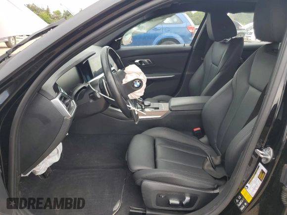2019 BMW 3 Series 330i xDrive with VIN WBA5R7C5XKFH08171, listed as a Copart auction lot 57404905 with 45,340 mi miles and Salvage title. Bid and sale history available at DreamBid. Image 7.