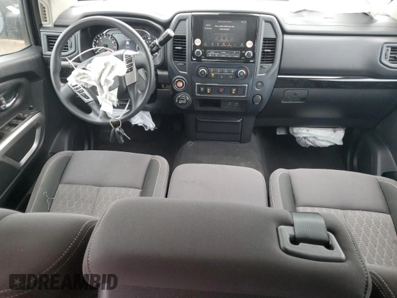 2022 Nissan Titan SV with VIN 1N6AA1EC9NN103645, listed as a Copart auction lot 71943704 with 58,747 mi miles and Clean title. Bid and sale history available at DreamBid. Image 8.
