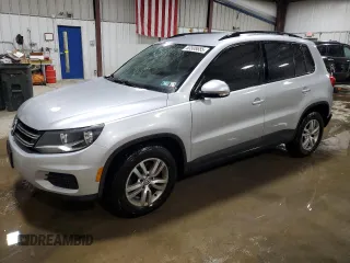 2017 Volkswagen Tiguan S with VIN WVGBV7AX8HK000287, listed as a Copart auction lot 53508655 with 64,595 mi miles and Salvage title. Bid and sale history available at DreamBid. Image 1.