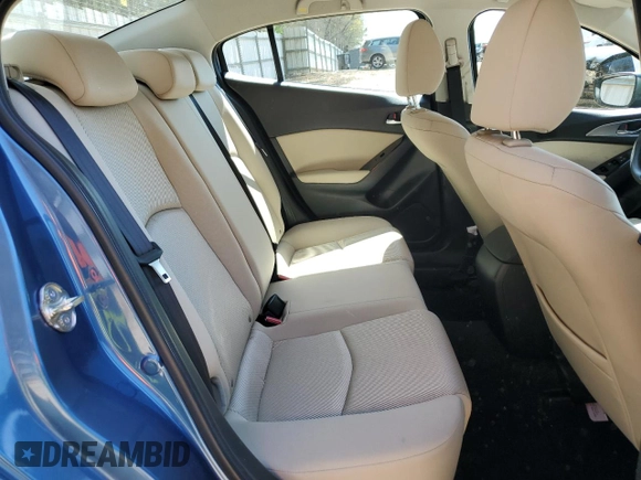 2017 Mazda 3 Sport with VIN 3MZBN1U76HM124464, listed as a Copart auction lot 51140795 with 81,352 mi miles and Salvage Title. Bid and sale history available at DreamBid. Image 10.