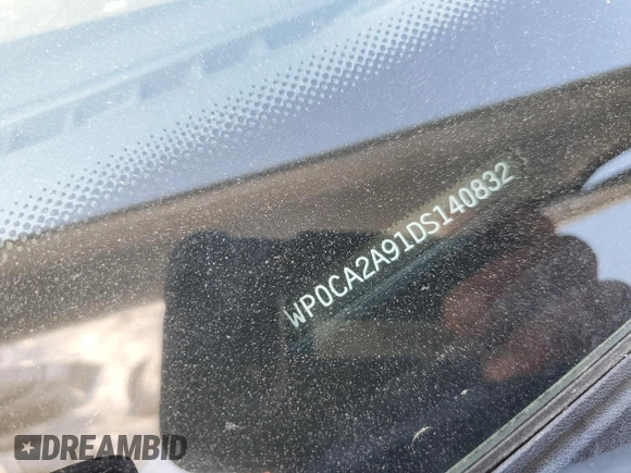 2013 Porsche 911 Carrera with VIN WP0CA2A91DS140832, listed as a Copart auction lot 46802175 with 75,446 mi miles and Salvage Title. Bid and sale history available at carsss.com. Image 12.