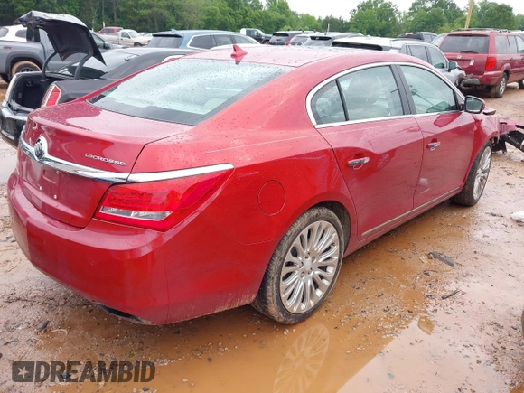 2014 Buick LaCrosse Premium II with VIN 1G4GF5G3XEF273604, listed as a IAAI auction lot 42252108 with 154,257 mi miles and . Bid and sale history available at DreamBid. Image 4.