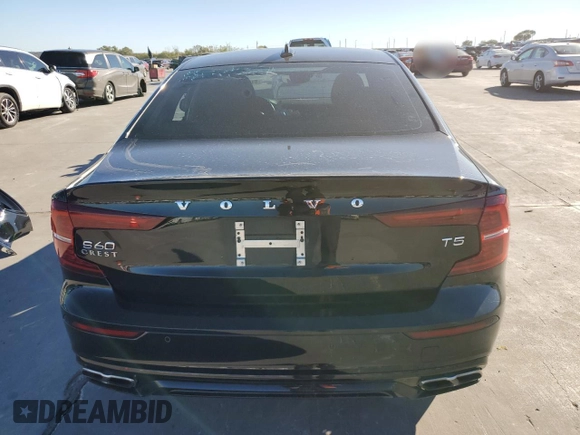 2021 Volvo S60 R-Design with VIN 7JR102FM4MG095686, listed as a Copart auction lot 81770924 with 72,832 mi miles and Salvage Title. Bid and sale history available at carsss.com. Image 6.