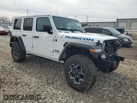 2023 Jeep Wrangler Rubicon z VIN 1C4JJXR6XPW663181, wystawiony jako Copart lot #49799125 z przebiegiem 8 085 mil mil oraz Szkoda całkowita • Salvage title. Historia ofert i sprzedaży dostępna na DreamBid. Obrazek 4.