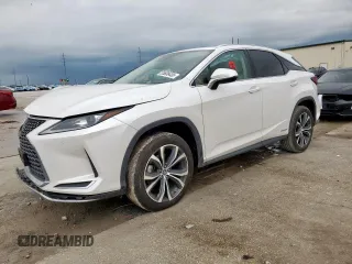 2020 Lexus RX 450h with VIN 2T2HGMDA7LC046584, listed as a Copart auction lot 55608435 with 59,505 mi miles and Salvage title. Bid and sale history available at DreamBid. Image 1.