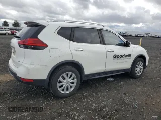 2017 Nissan Rogue SL with VIN JN8AT2MV5HW015426, listed as a Copart auction lot 57619945 with 215,075 mi miles and Salvage title. Bid and sale history available at DreamBid. Image 3.