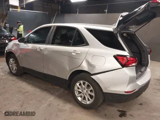 2022 Chevrolet Equinox LS with VIN 3GNAXSEV1NS171962, listed as a IAAI auction lot 40991473 with 69,667 mi miles. Bid and sale history available at carsss.com. Image 3.