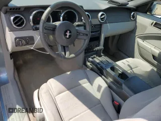2007 Ford Mustang Deluxe with VIN 1ZVFT84NX75315534, listed as a Copart auction lot 56937315 with 142,609 mi miles and Salvage title. Bid and sale history available at DreamBid. Image 8.