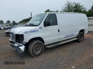 2014 Ford Econoline Cargo Commercial z VIN 1FTNE2EW9EDA63453, wystawiony jako Copart lot #58338335 z przebiegiem 206 274 mil mil oraz Szkoda całkowita • Salvage title. Historia ofert i sprzedaży dostępna na DreamBid. Obrazek 1.