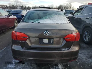 2011 Volkswagen Jetta Sedan S with VIN 3VW2K7AJ3BM117815, listed as a Copart auction lot 45658625 with 189,160 mi miles and Clean Title. Bid and sale history available at carsss.com. Image 6.