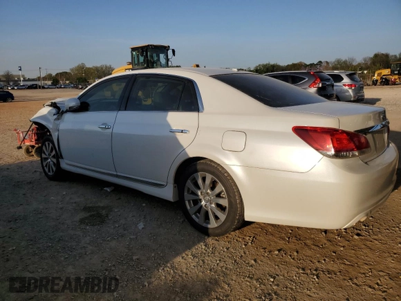 2011 Toyota Avalon with VIN 4T1BK3DB8BU380292, listed as a Copart auction lot 51408335 with 138,662 mi miles and Salvage Title. Bid and sale history available at carsss.com. Image 2.