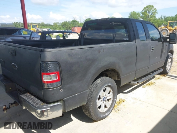 2005 Ford F-150 XLT with VIN 1FTPX12505NB17676, listed as a IAAI auction lot 42743274 with 222,367 mi miles and . Bid and sale history available at DreamBid. Image 4.
