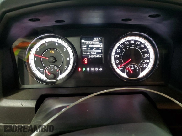 2021 Ram 1500 Tradesman with VIN 1C6RR7FT5MS573727, listed as a Copart auction lot 51271605 with 124,978 mi miles and Salvage title. Bid and sale history available at DreamBid. Image 9.