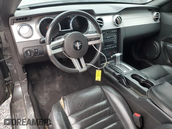 2008 Ford Mustang GT Deluxe with VIN 1ZVHT82H985106468, listed as a Copart auction lot 56356295 with 139,815 mi miles and Salvage title. Bid and sale history available at DreamBid. Image 8.