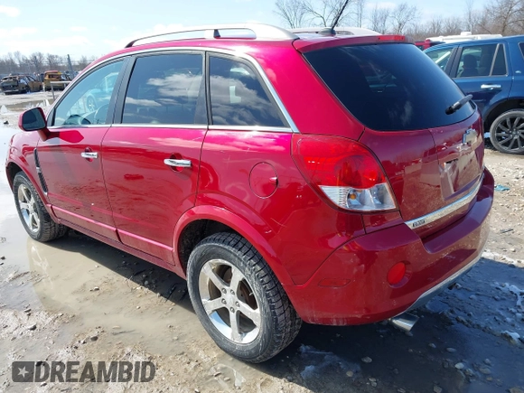 2012 Chevrolet Captiva Sport LTZ with VIN 3GNFL4E58CS652818, listed as a IAAI auction lot 41910891 with 138,879 mi miles and . Bid and sale history available at carsss.com. Image 3.