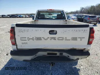 2006 Chevrolet Silverado 1500 Work Truck with VIN 3GCEC14X36G154085, listed as a Copart auction lot 49243055 with 239,106 mi miles and Salvage Title. Bid and sale history available at DreamBid. Image 6.