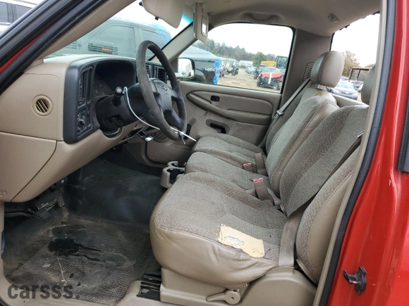 2003 Chevrolet Silverado 1500 Work Truck with VIN 1GCEC14X03Z256200, listed as a Copart auction lot 83425064 with NaN miles and Salvage Title. Bid and sale history available at carsss.com. Image 7.