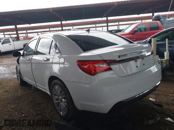 2012 Chrysler 200 Limited with VIN 1C3CCBCB8CN277536, listed as a IAAI auction lot 41741732 with 148,434 mi miles. Bid and sale history available at carsss.com. Image 3.