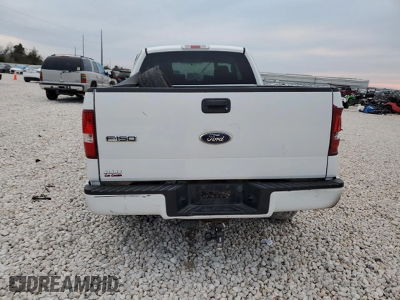 2008 Ford F-150 STX with VIN 1FTRX12W08FB86089, listed as a Copart auction lot 83230064 with Not Provided miles and Salvage Title. Bid and sale history available at carsss.com. Image 6.