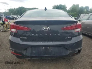2020 Hyundai Elantra SEL with VIN 5NPD84LF1LH614774, listed as a Copart auction lot 58779405 with 110,502 mi miles and Salvage title. Bid and sale history available at DreamBid. Image 6.
