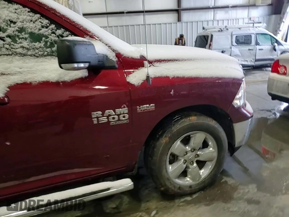 2019 Ram 1500 Classic Lone Star with VIN 1C6RR6LT0KS637944, listed as a Copart auction lot 87888195 with 141,873 mi miles and Salvage Title. Bid and sale history available at carsss.com. Image 11.