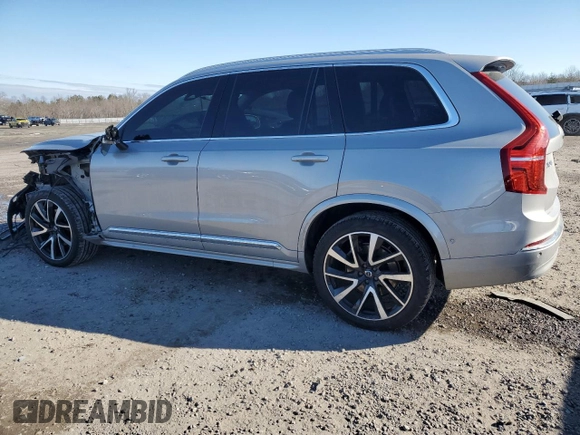 2023 Volvo XC90 Plus with VIN YV4062PN7P1906241, listed as a Copart auction lot 89274345 with 8,969 mi miles and Salvage Title. Bid and sale history available at carsss.com. Image 2.