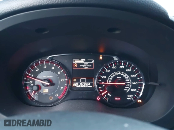 2019 Subaru WRX z VIN JF1VA1A61K9809412, wystawiony jako IAAI lot #41859154 z przebiegiem 24 260 mil mil oraz . Historia ofert i sprzedaży dostępna na DreamBid. Obrazek 7.