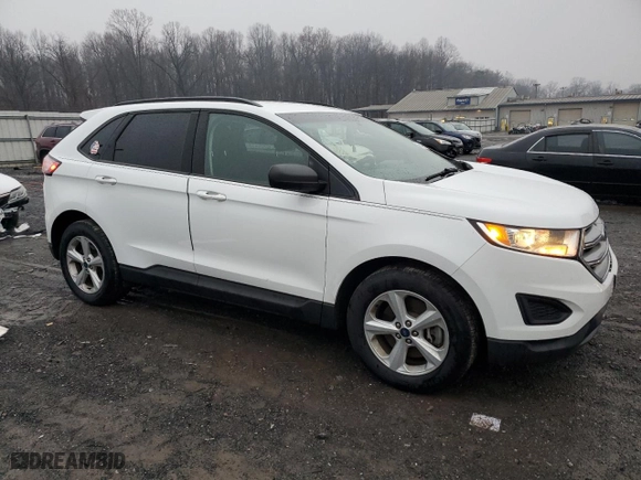 2017 Ford Edge SE with VIN 2FMPK4G94HBB33886, listed as a Copart auction lot 84149804 with 100,324 mi miles and Salvage Title. Bid and sale history available at carsss.com. Image 4.