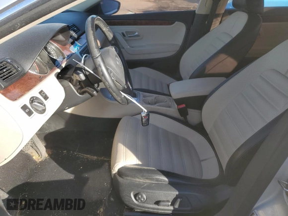 2011 Volkswagen CC Lux Plus with VIN WVWHN7ANXBE719706, listed as a Copart auction lot 89092365 with 99,740 mi miles and Salvage Title. Bid and sale history available at carsss.com. Image 7.