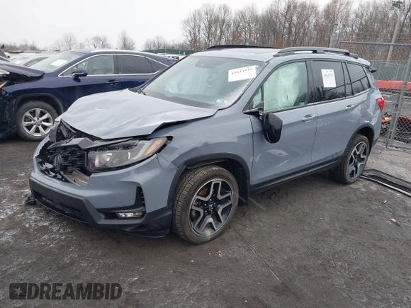 2022 Honda Passport Elite z VIN 5FNYF8H06NB015583, wystawiony jako IAAI lot #41633925 z przebiegiem 49 738 mil mil oraz . Historia ofert i sprzedaży dostępna na DreamBid. Obrazek 17.