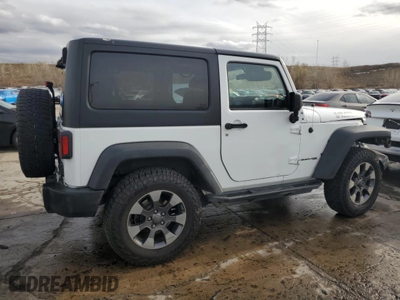 2018 Jeep Wrangler Sport S with VIN 1C4AJWAG1JL884708, listed as a Copart auction lot 82643804 with 80,002 mi miles and Salvage title. Bid and sale history available at DreamBid. Image 3.