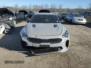 2023 Kia Stinger GT-Line with VIN KNAE35LD7P6134274, listed as a Copart auction lot 47412895 with 34,413 mi miles and Salvage Title. Bid and sale history available at DreamBid. Image 5.