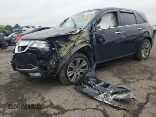 2012 Acura MDX Advance with VIN 2HNYD2H69CH501345, listed as a Copart auction lot 61133915 with Not provided miles and Salvage title. Bid and sale history available at DreamBid. Image 1.