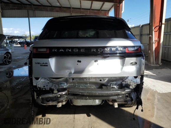 2020 Land Rover Range Rover Velar R-Dynamic S with VIN SALYK2EX8LA286590, listed as a Copart auction lot 41683304 with 43,801 mi miles. Bid and sale history available at carsss.com. Image 6.