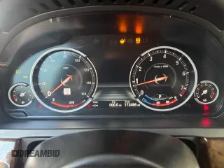 2015 BMW 7 Series 750i xDrive with VIN WBAYB6C5XFD965910, listed as a Copart auction lot 47488765 with 173,486 mi miles and Salvage Title. Bid and sale history available at carsss.com. Image 9.