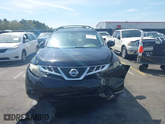 2012 Nissan Murano S with VIN JN8AZ1MU6CW121666, listed as a IAAI auction lot 41911631 with 114,851 mi miles and . Bid and sale history available at carsss.com. Image 12.