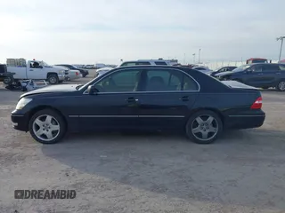 2005 Lexus LS 430 with VIN JTHBN36F155019723, listed as a IAAI auction lot 41897964 with 115,995 mi miles and . Bid and sale history available at DreamBid. Image 14.