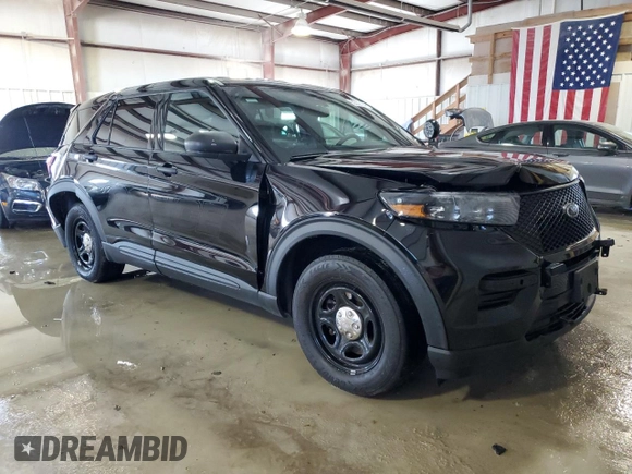2022 Ford Police Interceptor Utility z VIN 1FM5K8AB6NGB80481, wystawiony jako Copart lot #80302194 z przebiegiem 12 744 mil mil oraz Czysty tytuł • Clean title. Historia ofert i sprzedaży dostępna na DreamBid. Obrazek 4.