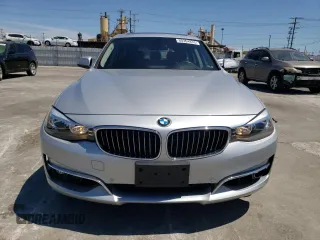 2015 BMW 3 Series GT 328i xDrive with VIN WBA8Z5C54FGS36421, listed as a Copart auction lot 60364933 with 53,697 mi miles. Bid and sale history available at carsss.com. Image 5.