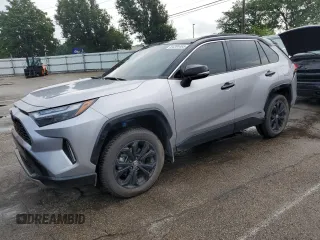 2023 Toyota RAV4 Hybrid XSE z VIN JTME6RFV7PD547362, wystawiony jako Copart lot #64284465 z przebiegiem 29 277 mil mil oraz Szkoda całkowita • Salvage title. Historia ofert i sprzedaży dostępna na DreamBid. Obrazek 1.