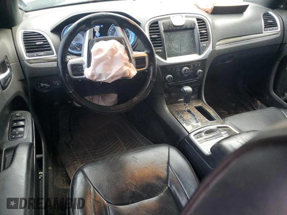 2013 Chrysler 300 with VIN 2C3CCAKT5DH686527, listed as a Copart auction lot 80895034 with 128,703 mi miles and Salvage Title. Bid and sale history available at carsss.com. Image 8.