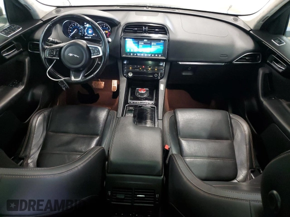 2019 Jaguar F-Pace 25t Prestige with VIN SADCK2FX7KA362285, listed as a Copart auction lot 54249565 with 96,573 mi miles and Clean Title. Bid and sale history available at DreamBid. Image 8.