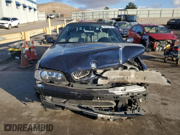2002 BMW 3 Series 330Ci with VIN WBABS53422JU94743, listed as a Copart auction lot 88732185 with 121,565 mi miles and Clean Title. Bid and sale history available at carsss.com. Image 5.