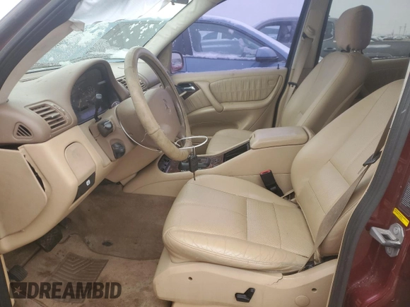 2003 Mercedes-Benz M 320 with VIN 4JGAB54E23A392023, listed as a Copart auction lot 44997015 with 139,835 mi miles and Salvage title. Bid and sale history available at DreamBid. Image 7.