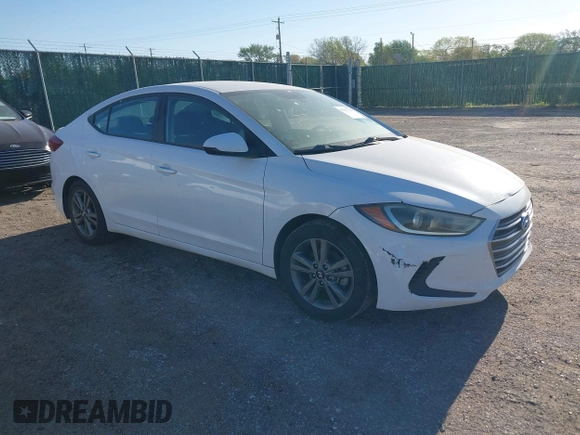 2018 Hyundai Elantra SEL with VIN 5NPD84LF5JH267673, listed as a IAAI auction lot 41907765 with 98,529 mi miles and . Bid and sale history available at DreamBid. Image 1.